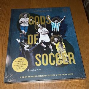 Gods of Soccer book - new never opened